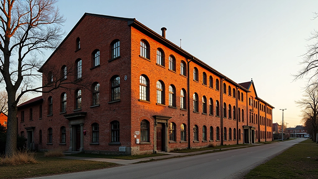 Kauno Žaliakalnio pramonės komplekso gamybinės pastato fasadas
